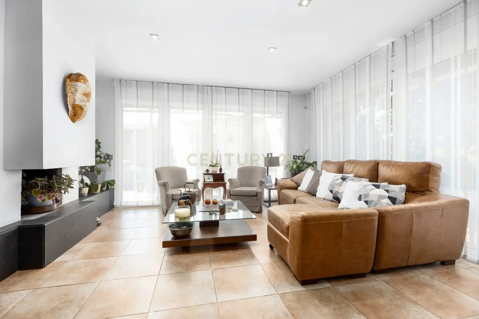 Sala de estar de Casa o chalet en venta en Parets del Vallès con Aire acondicionado y Balcón