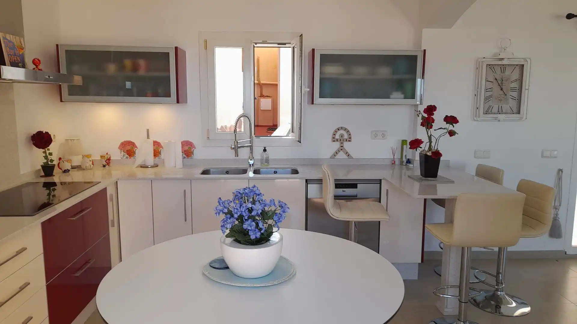 Cocina de Casa o chalet en venta en Mojácar con Aire acondicionado, Calefacción y Terraza