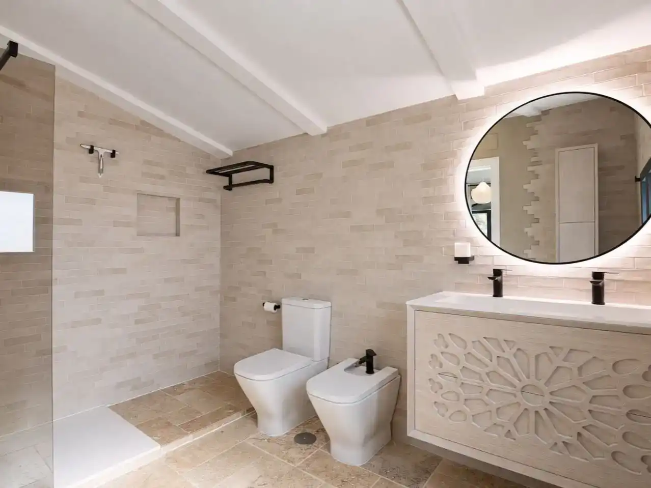 Baño de Piso en venta en Aljaraque con Aire acondicionado, Jardín privado y Trastero