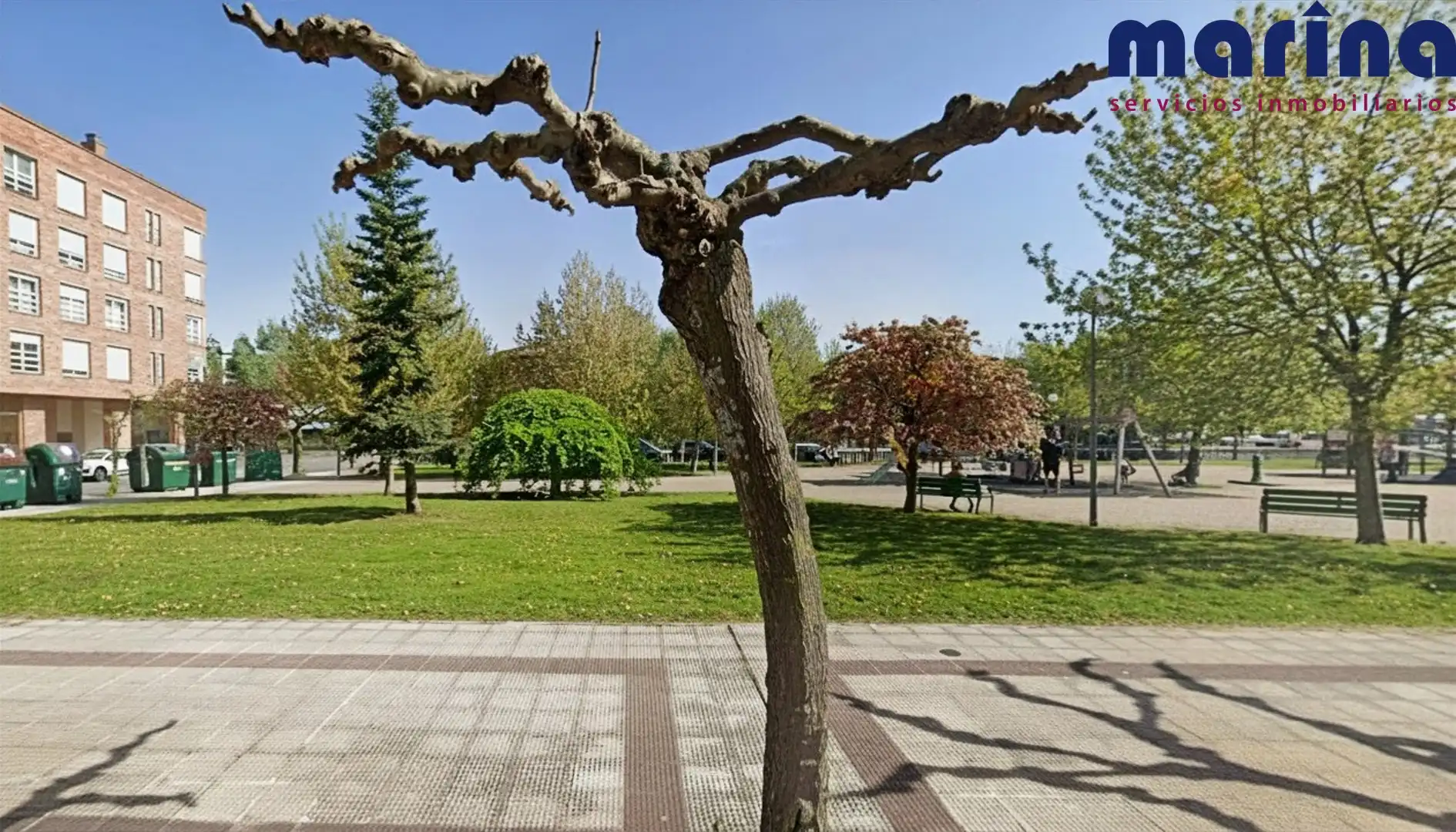 Garden of Flat for sale in  Pamplona / Iruña  with Heating, Parquet flooring and Storage room