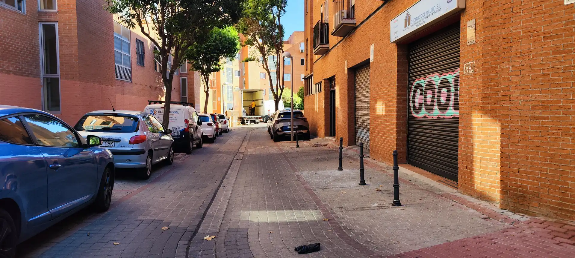 Vista exterior de Ático en venta en Madrid con Aire acondicionado y Balcón