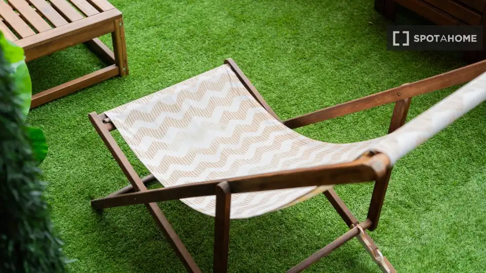 Terrace of Apartments for share in Madrid  with Air Conditioner, Heating and Terrace