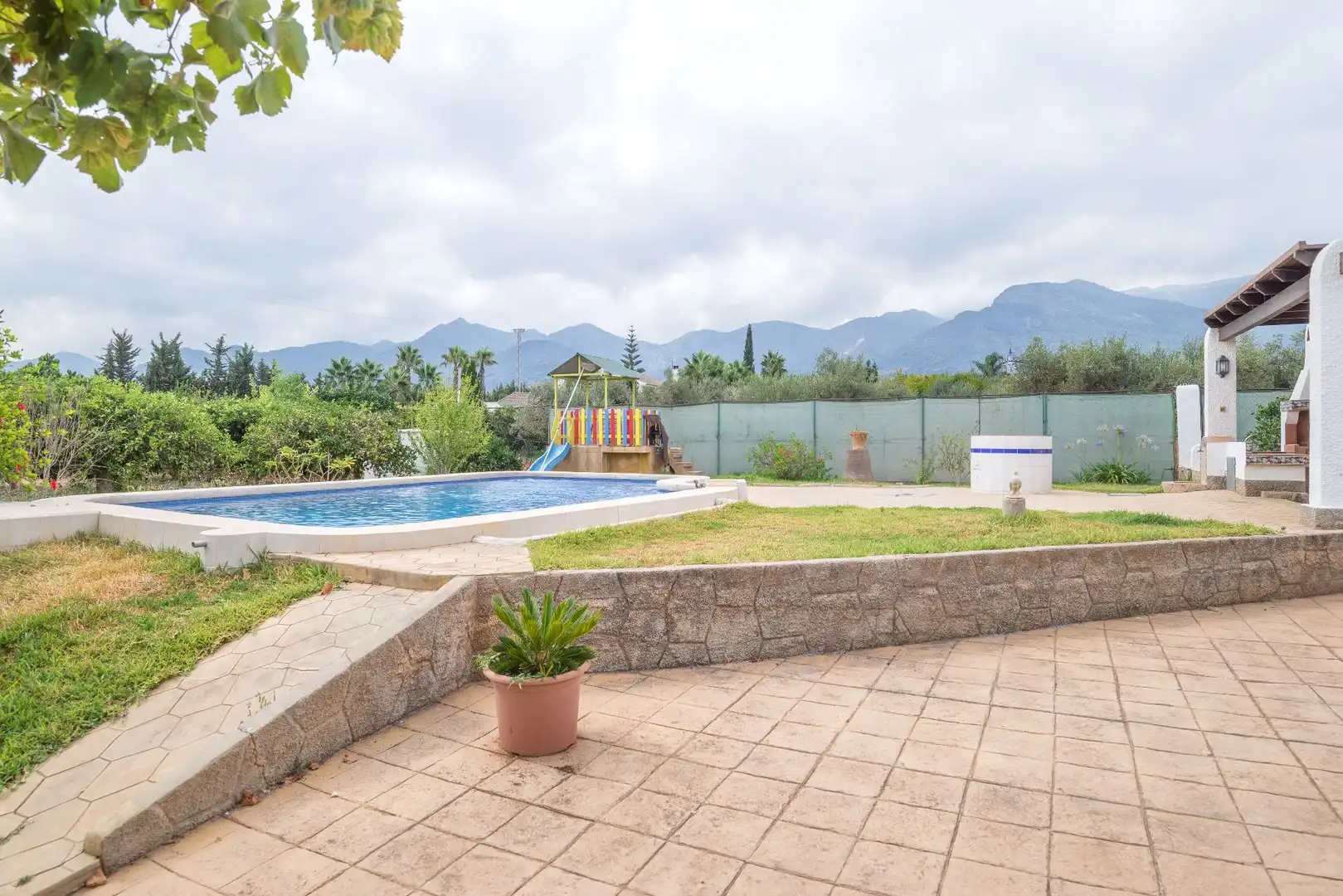 Jardín de Casa o chalet en venta en Alhaurín El Grande con Aire acondicionado, Calefacción y Jardín privado