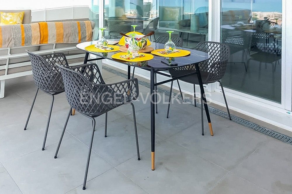Terrassa de Apartament en venda en Canet d'En Berenguer amb Aire condicionat, Calefacció i Jardí privat