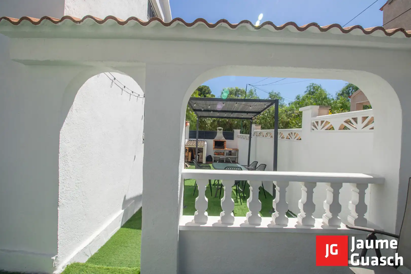Terrace of Detached homes for sale in La Pobla de Montornès    with Heating, Private garden and Parquet flooring