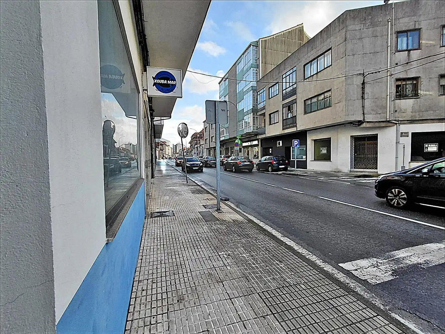 Außenansicht von Geschaftsraum zur Miete in Vilagarcía de Arousa mit Möbliert