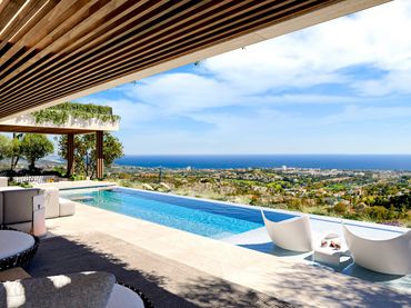 Casa amb piscina en venda a Benahavís pueblo