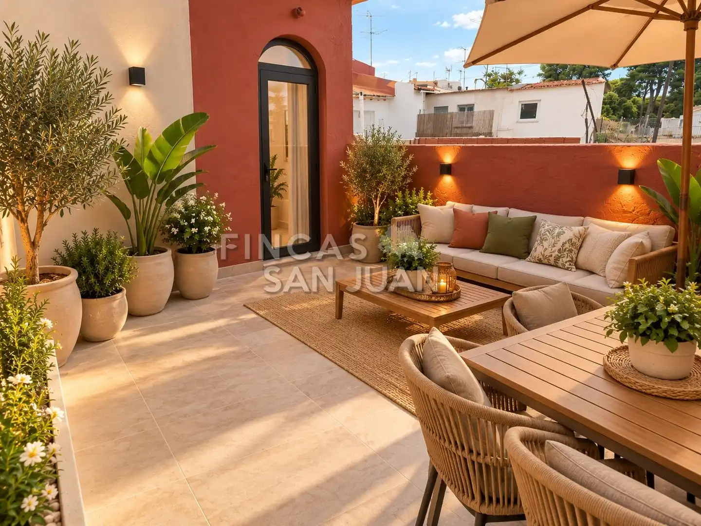 Terraza de Casa o chalet en venta en Sant Joan d'Alacant con Terraza