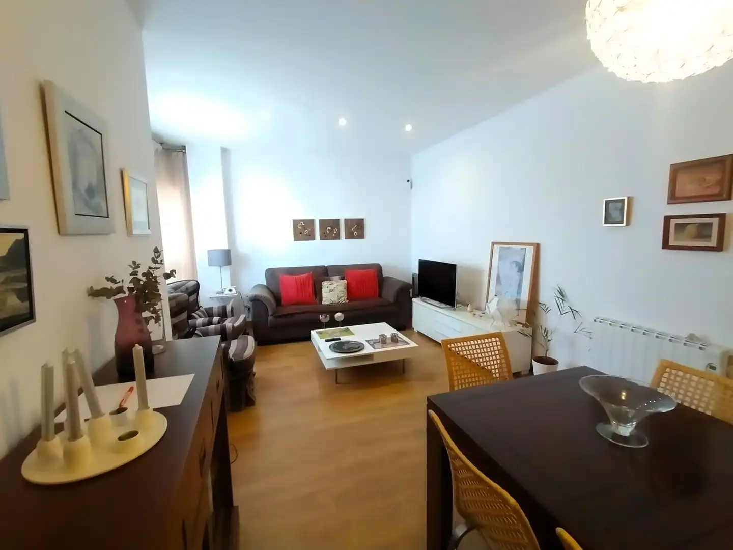 Sala de estar de Piso de alquiler en La Línea de la Concepción con Amueblado