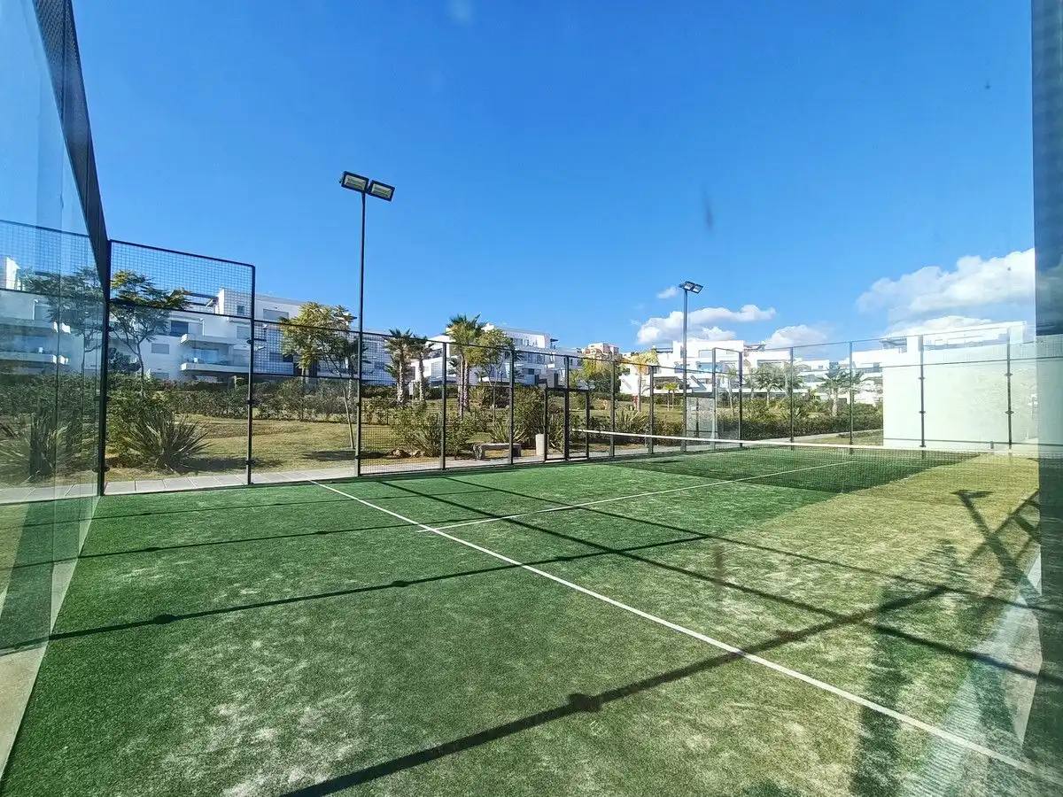 Exterior view of Flat for sale in Estepona  with Air Conditioner, Terrace and Storage room