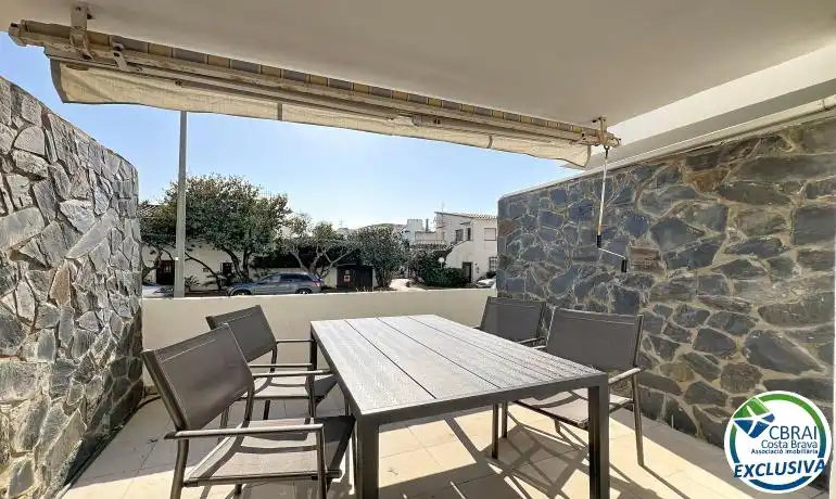 Terrace of Flat for sale in Empuriabrava  with Air Conditioner, Heating and Terrace