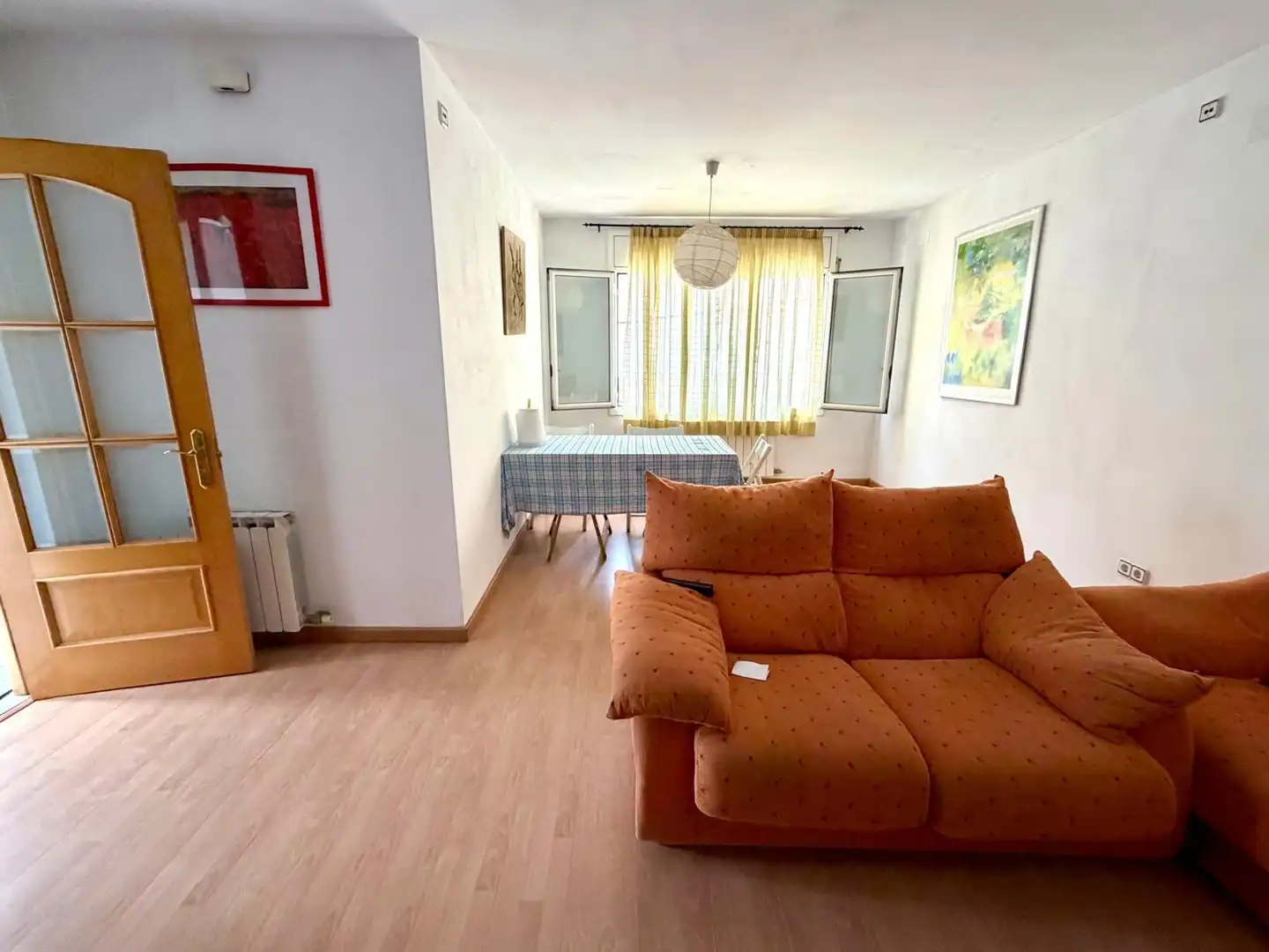 Sala d'estar de Casa o xalet en venda en Igualada amb Calefacció i Terrassa