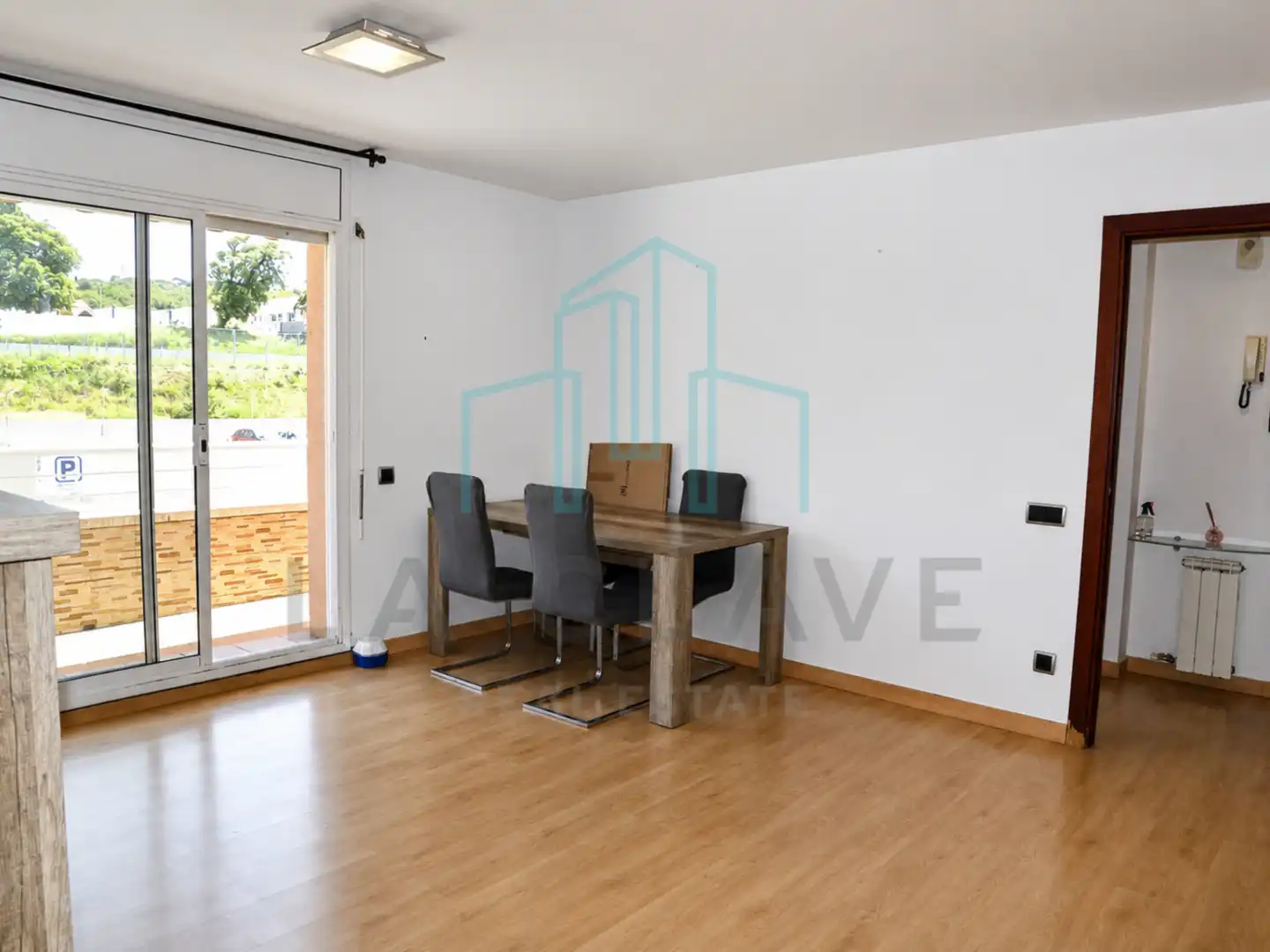 Sala d'estar de Pis en venda en Bigues i Riells del Fai amb Aire condicionat, Calefacció i Parquet