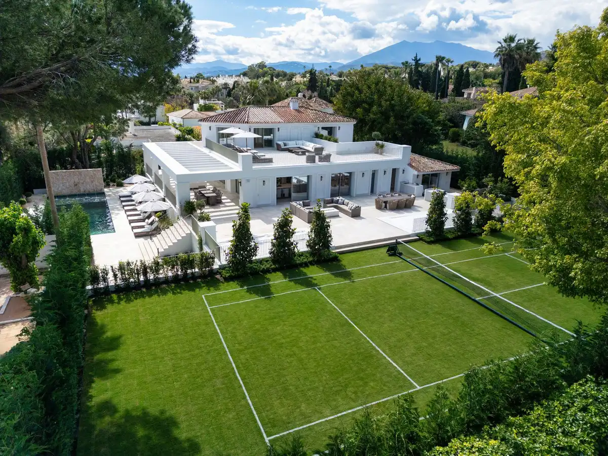 Garten von Haus oder Chalet zum Verkauf in Marbella mit Klimaanlage, Privatgarten und Terrasse