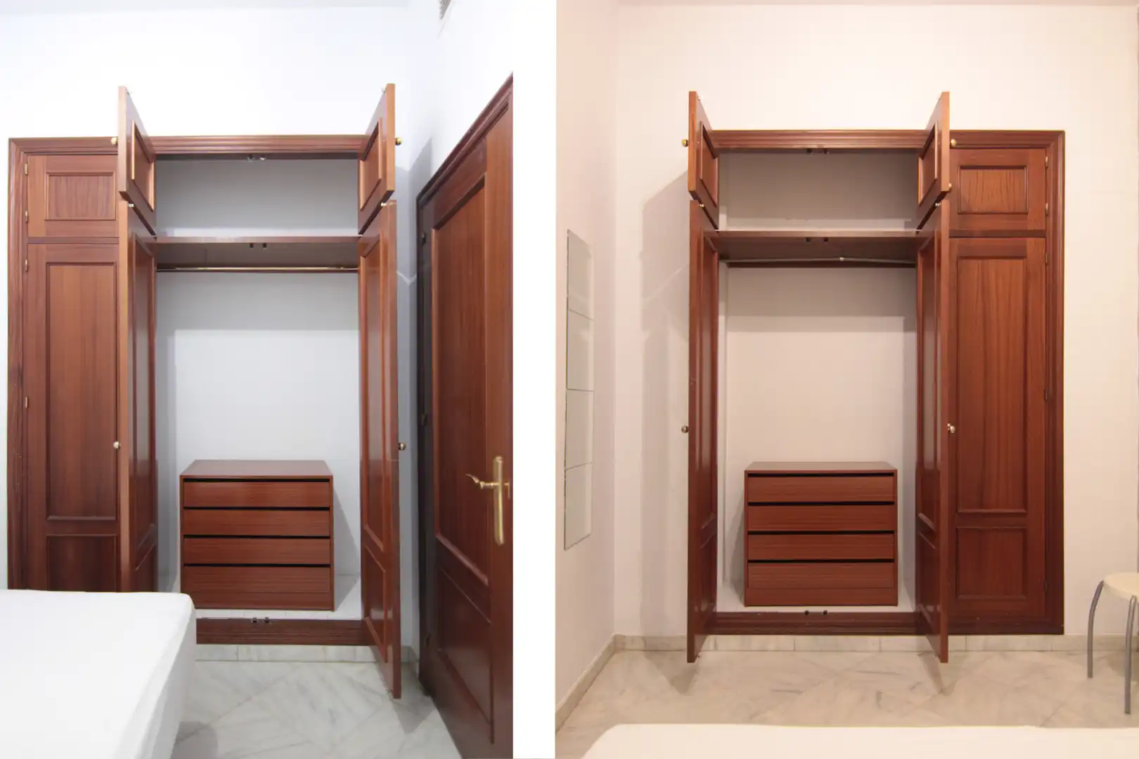 Bedroom of Flat for sale in Sevilla  with Air Conditioner, Heating and Furnished
