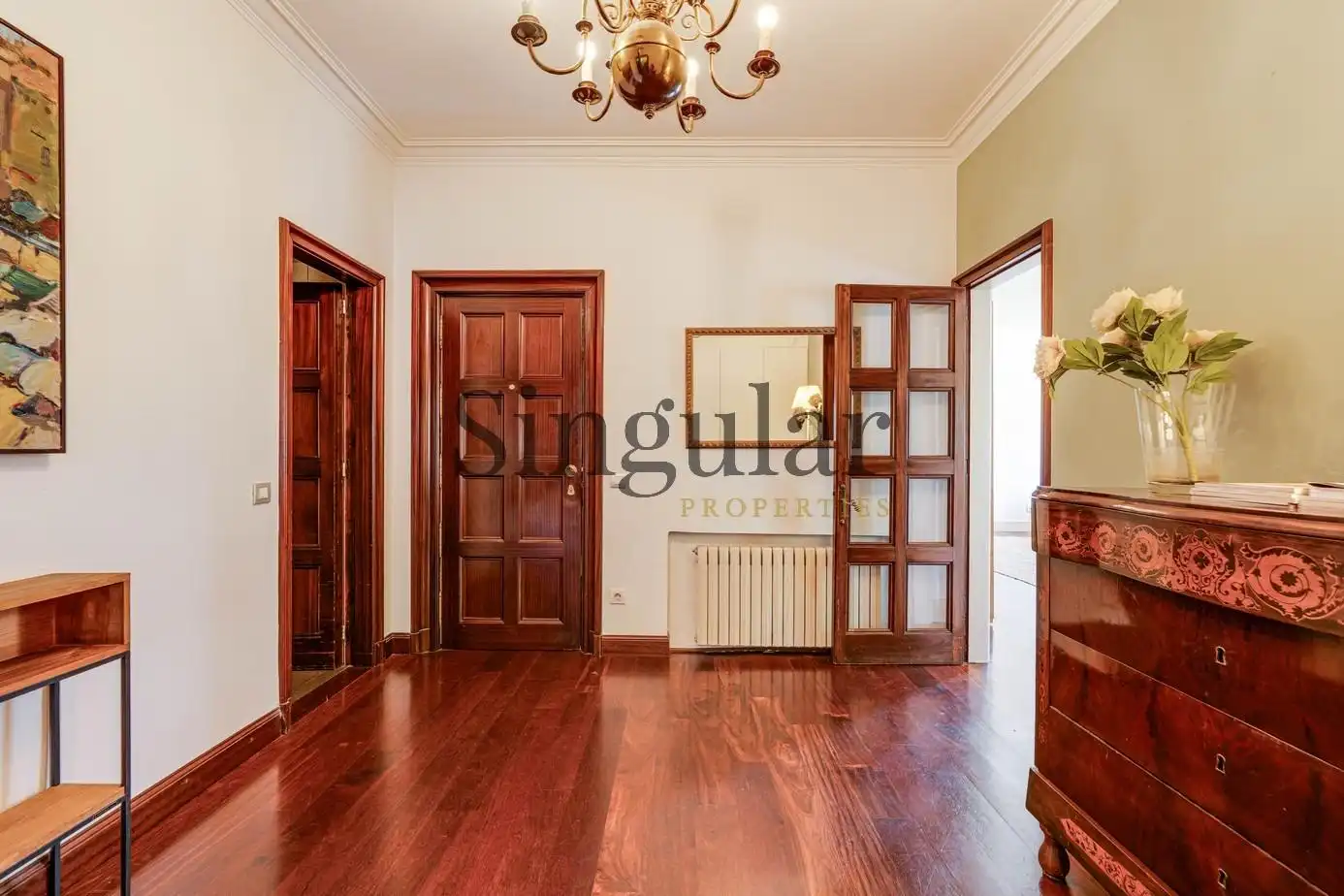 Sala d'estar de Pis en venda en Barcelona amb Aire condicionat, Calefacció i Jardí privat