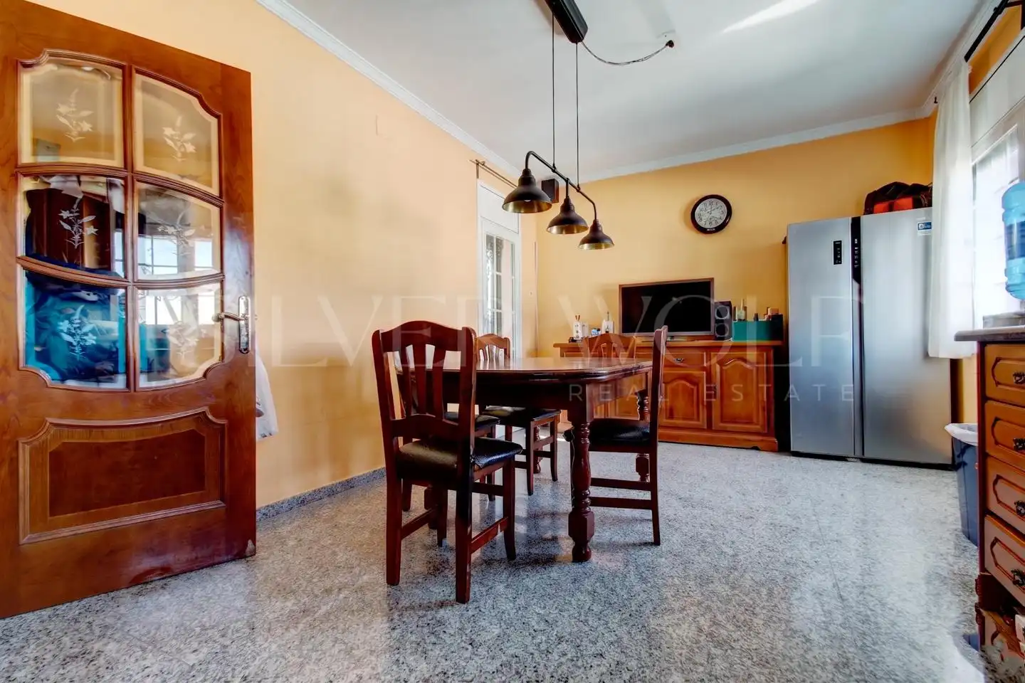 Dining room of Houses for sale in Polinyà  with Air Conditioner, Heating and Private garden