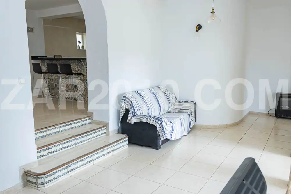 Sala d'estar de Casa o xalet en venda en Mojácar amb Aire condicionat, Jardí privat i Terrassa