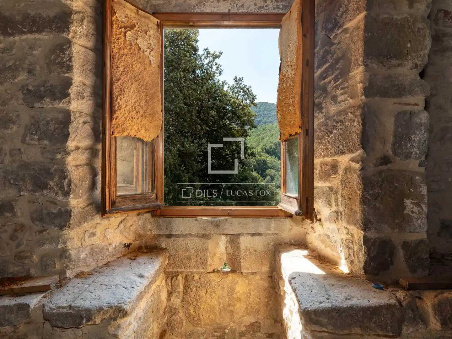 Terrasse von Country house zum Verkauf in Les Planes d'Hostoles