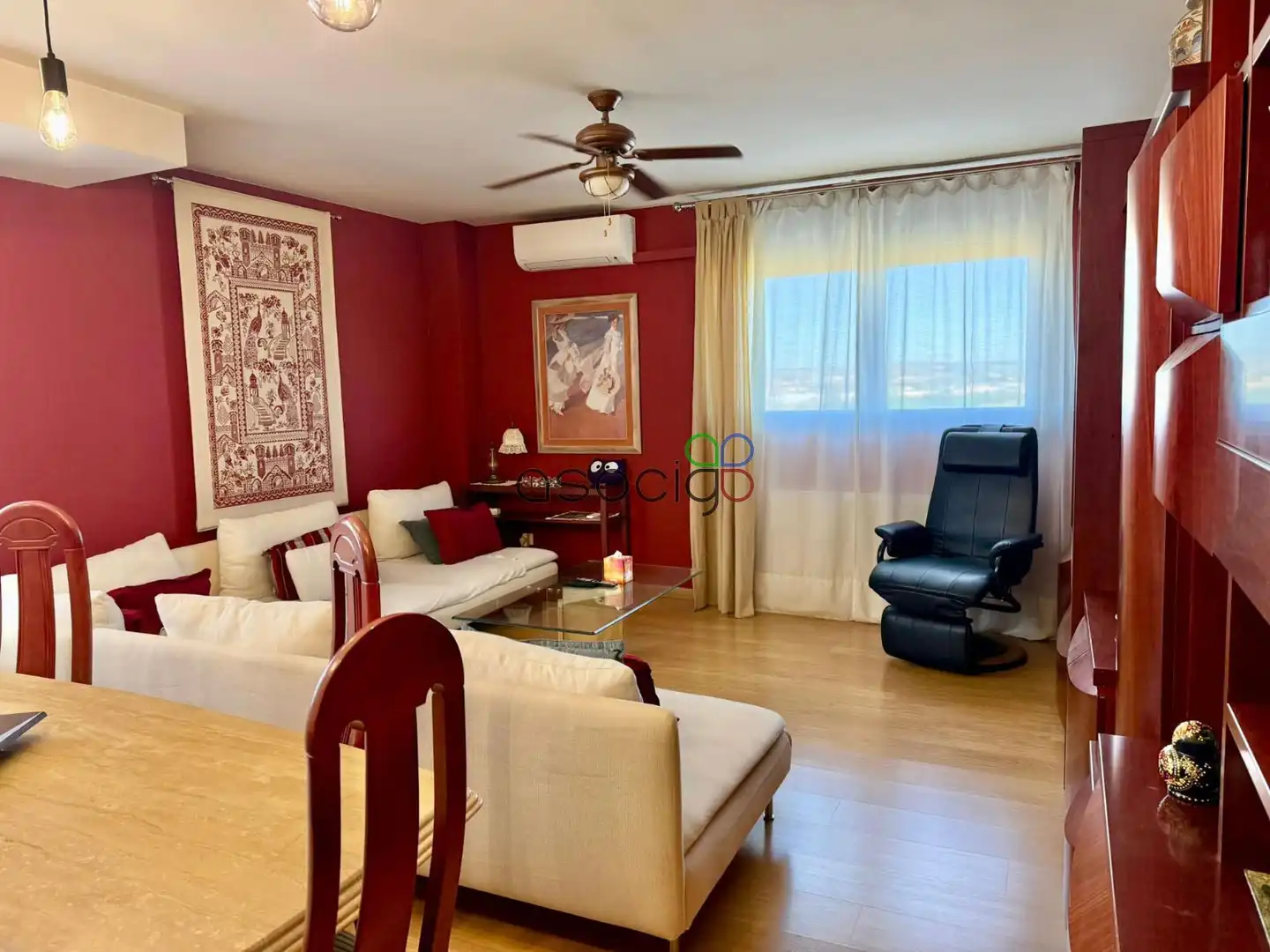 Living room of Flat for sale in Guadalajara  with Air Conditioner, Heating and Storage room