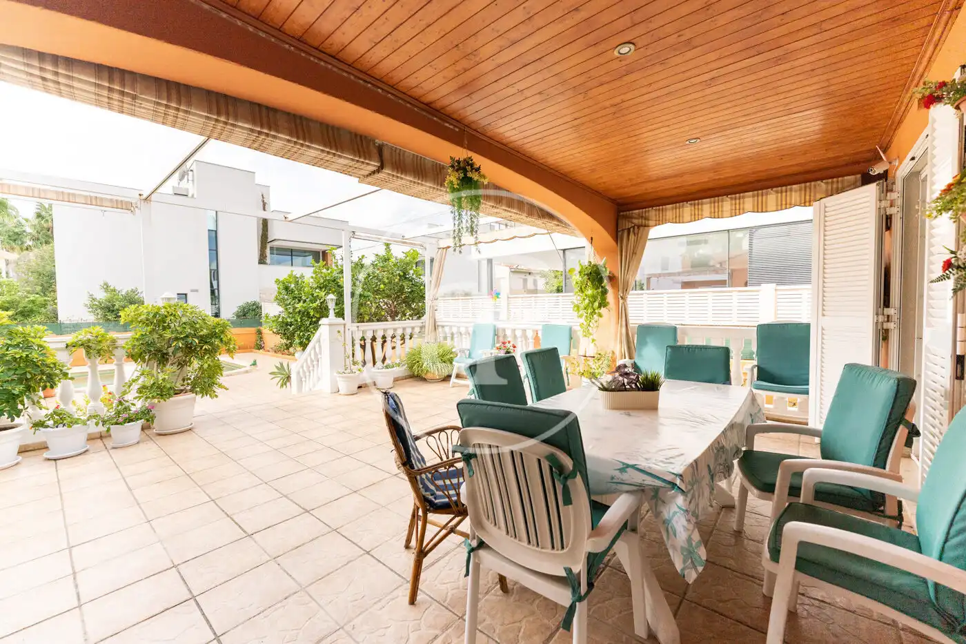 Terrace of Houses for sale in  Palma de Mallorca  with Air Conditioner, Heating and Private garden