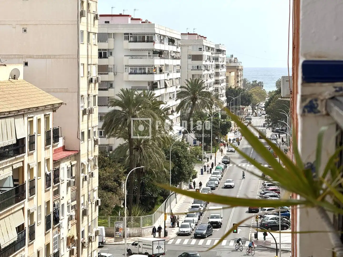 Exterior view of Flat for sale in Málaga  with Air Conditioner, Terrace and Alarm