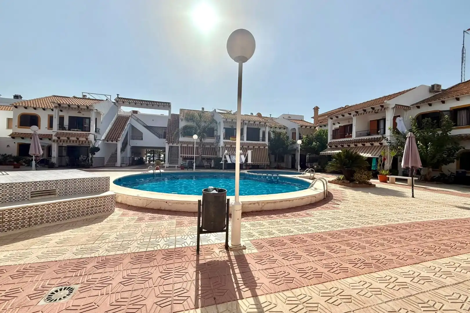 Swimming pool of Flat for rent in Pilar de la Horadada  with Air Conditioner, Heating and Terrace