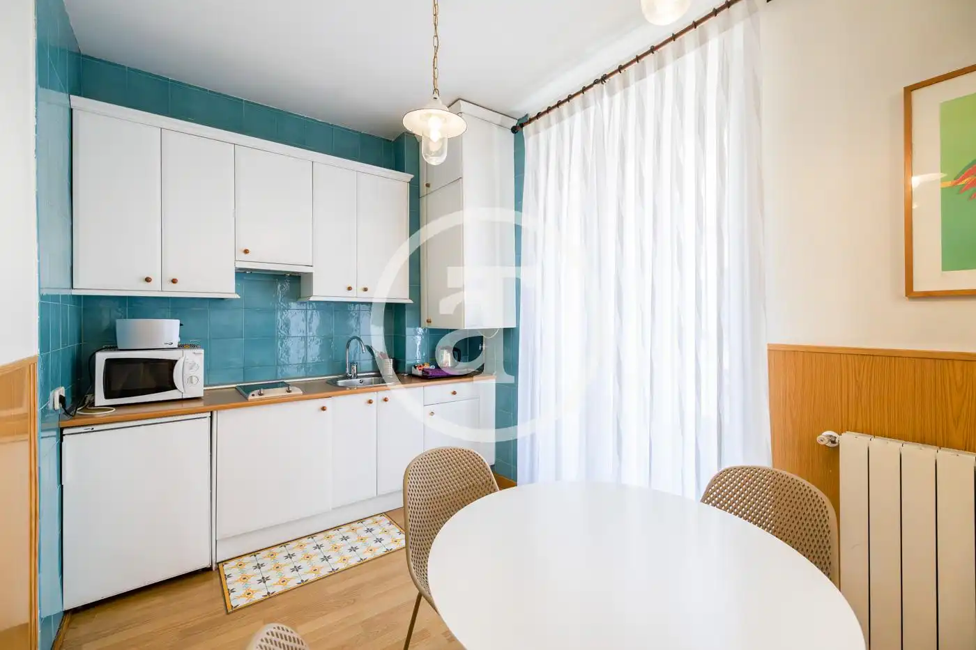 Cocina de Piso de alquiler en Madrid con Aire acondicionado, Calefacción y Amueblado