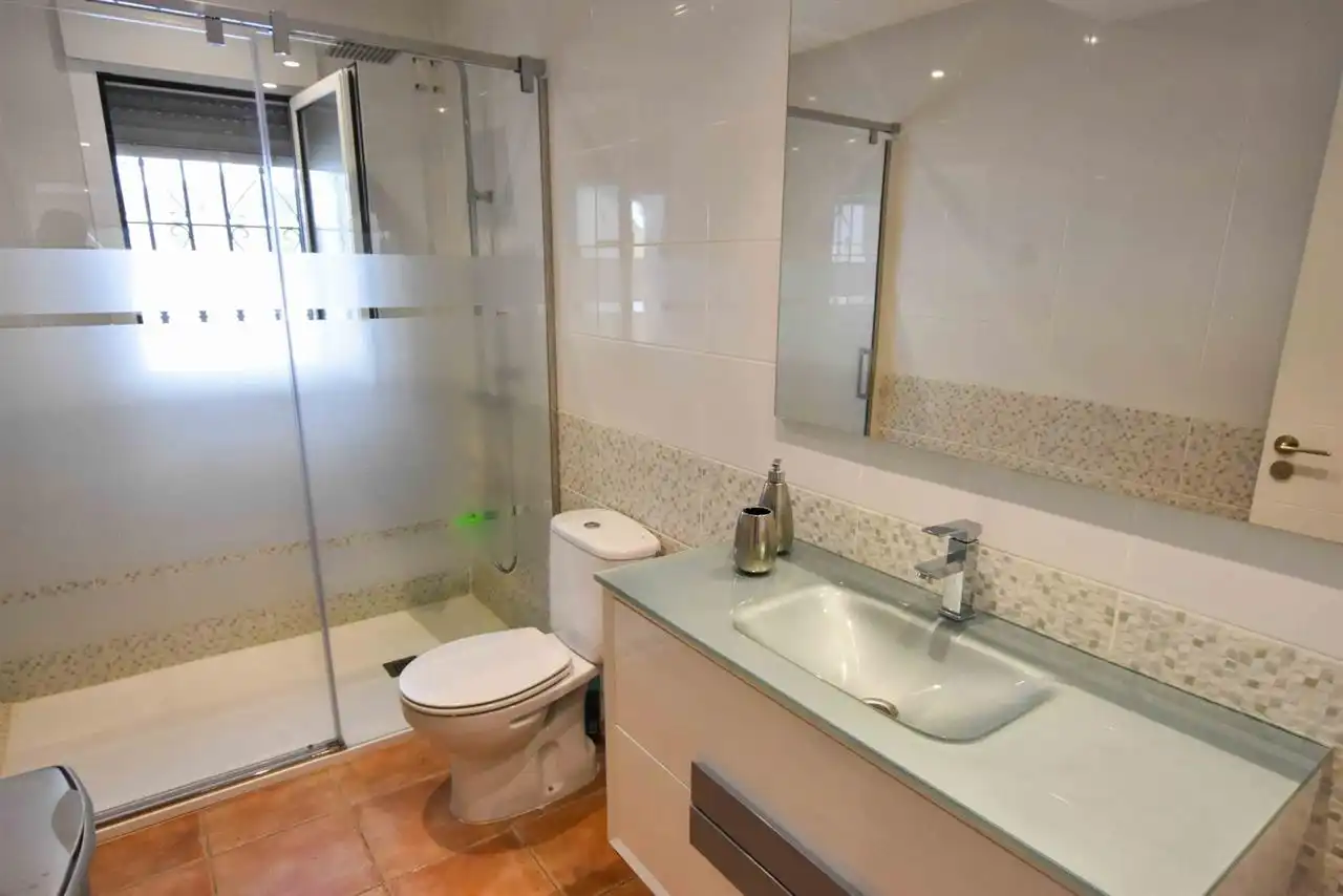 Baño de Casa o chalet en venta en Huércal-Overa con Aire acondicionado, Piscina y Amueblado
