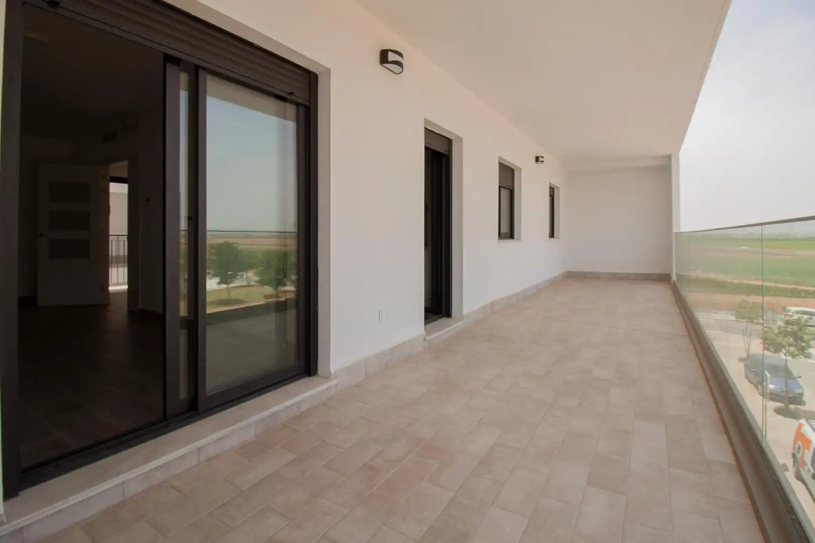 Terraza de Piso de alquiler en La Rinconada con Aire acondicionado, Jardín privado y Terraza