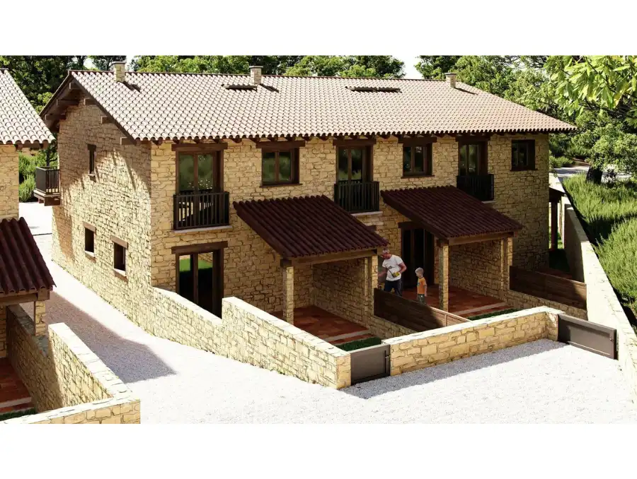 Vista exterior de Finca rústica en venta en Tavertet con Aire acondicionado, Calefacción y Jardín privado