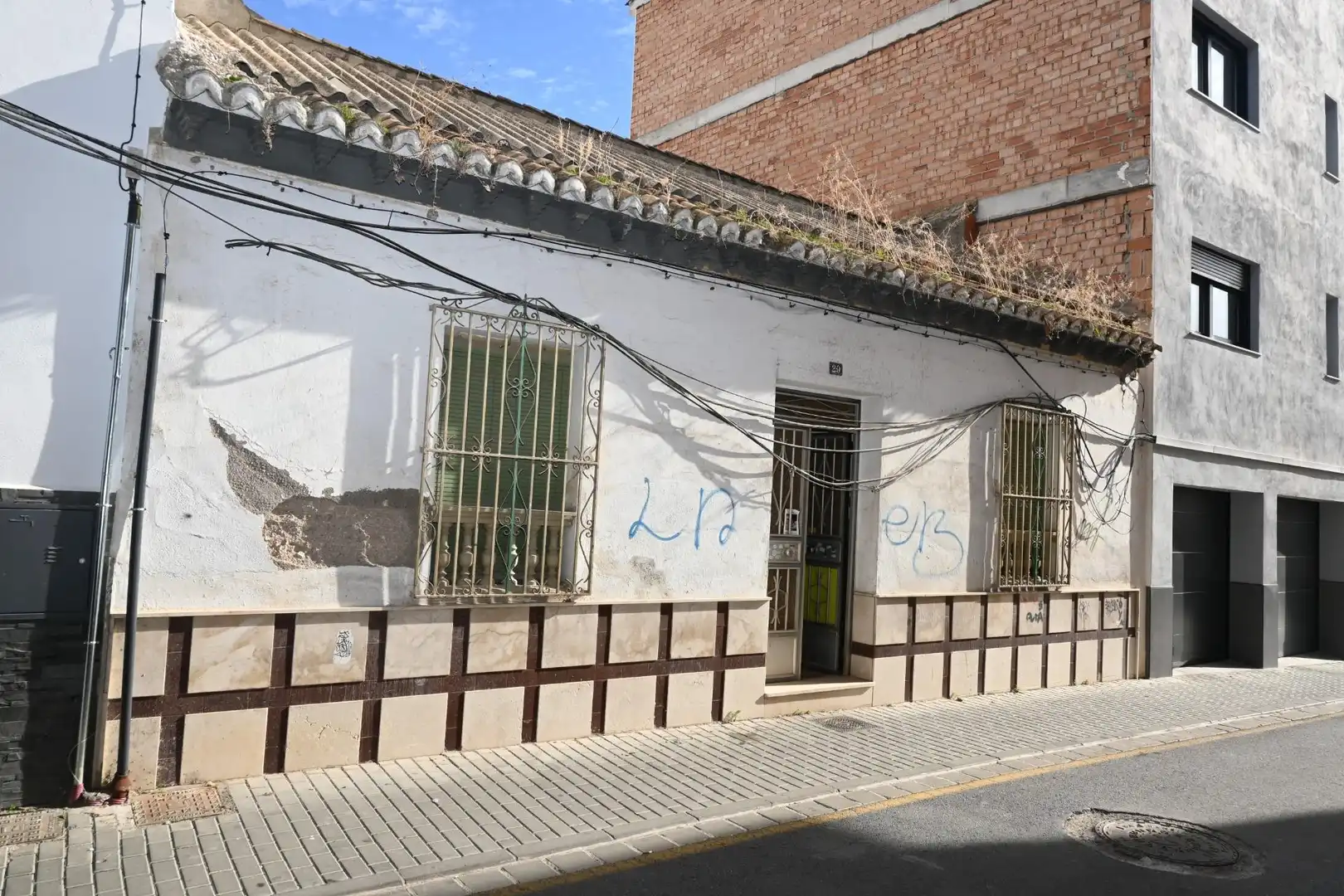 Vista exterior de Casa adosada en venda en Maracena