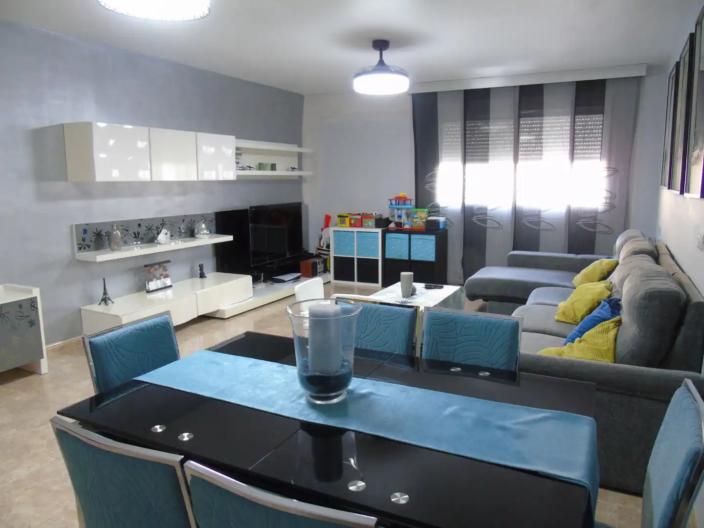 Living room of Flat for sale in Ceutí  with Air Conditioner, Heating and Storage room