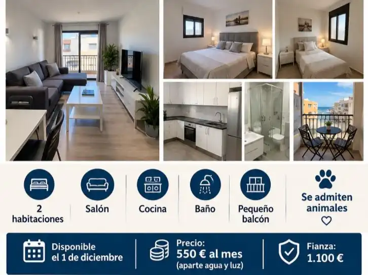 Bedroom of Flat for rent in Playa del Hombre - Taliarte - Salinetas