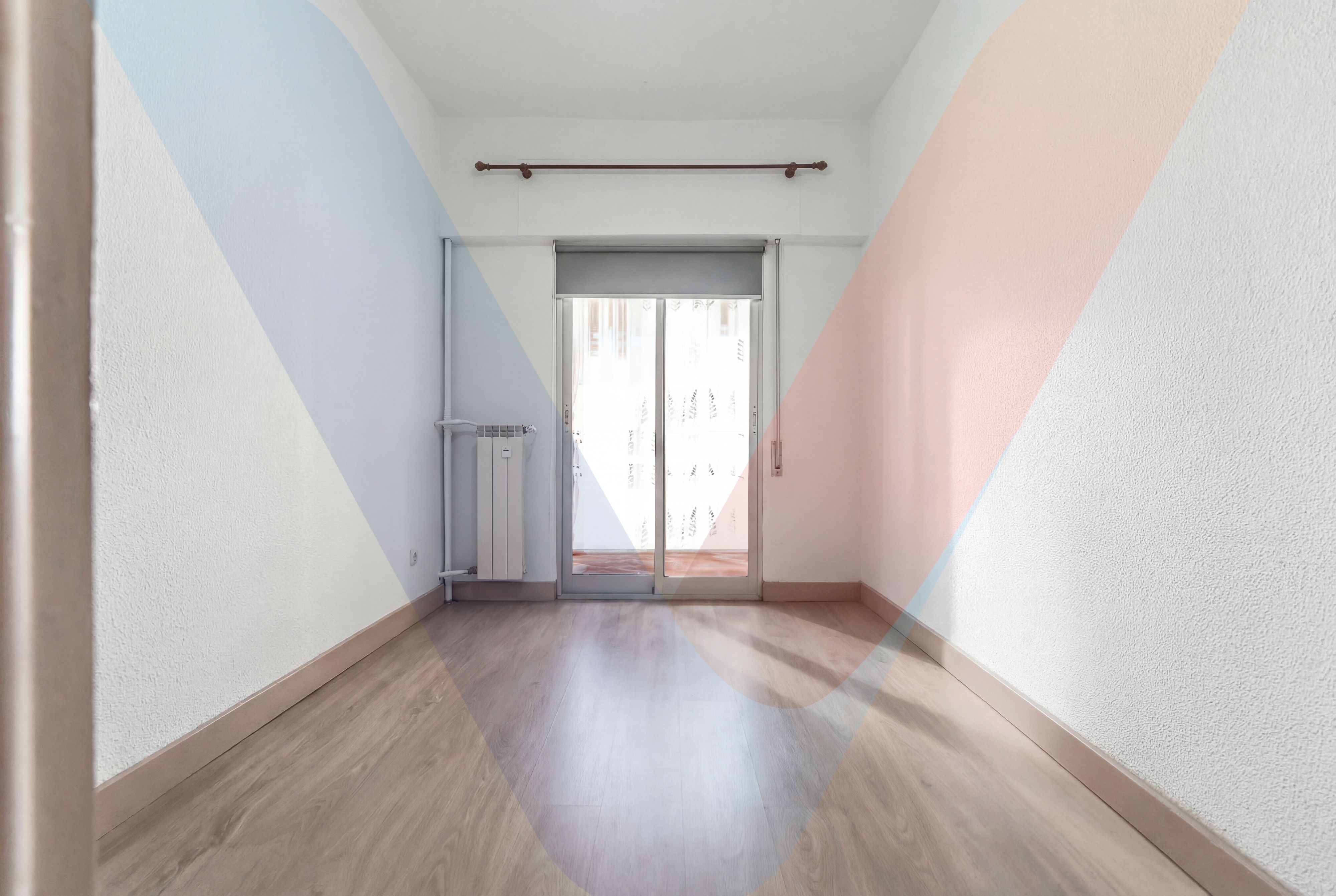 Bedroom of Flat for sale in  Madrid Capital  with Heating