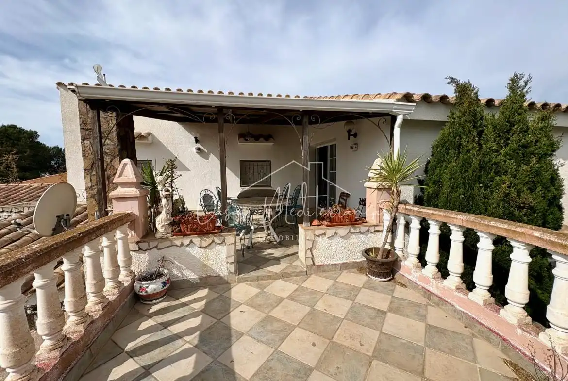 Terraza de Casa o chalet en venta en L'Ametlla de Mar  con Aire acondicionado, Calefacción y Jardín privado
