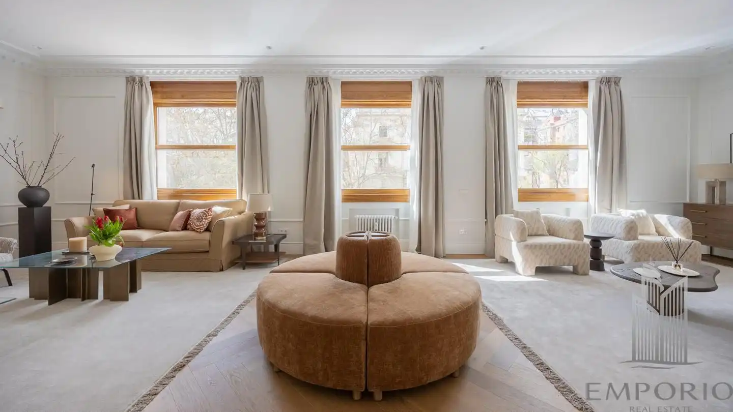 Wohnzimmer von Wohnung zum Verkauf in Madrid mit Klimaanlage, Heizung und Terrasse