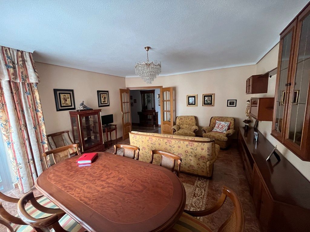 Living room of Flat for sale in  Albacete Capital  with Heating and Balcony