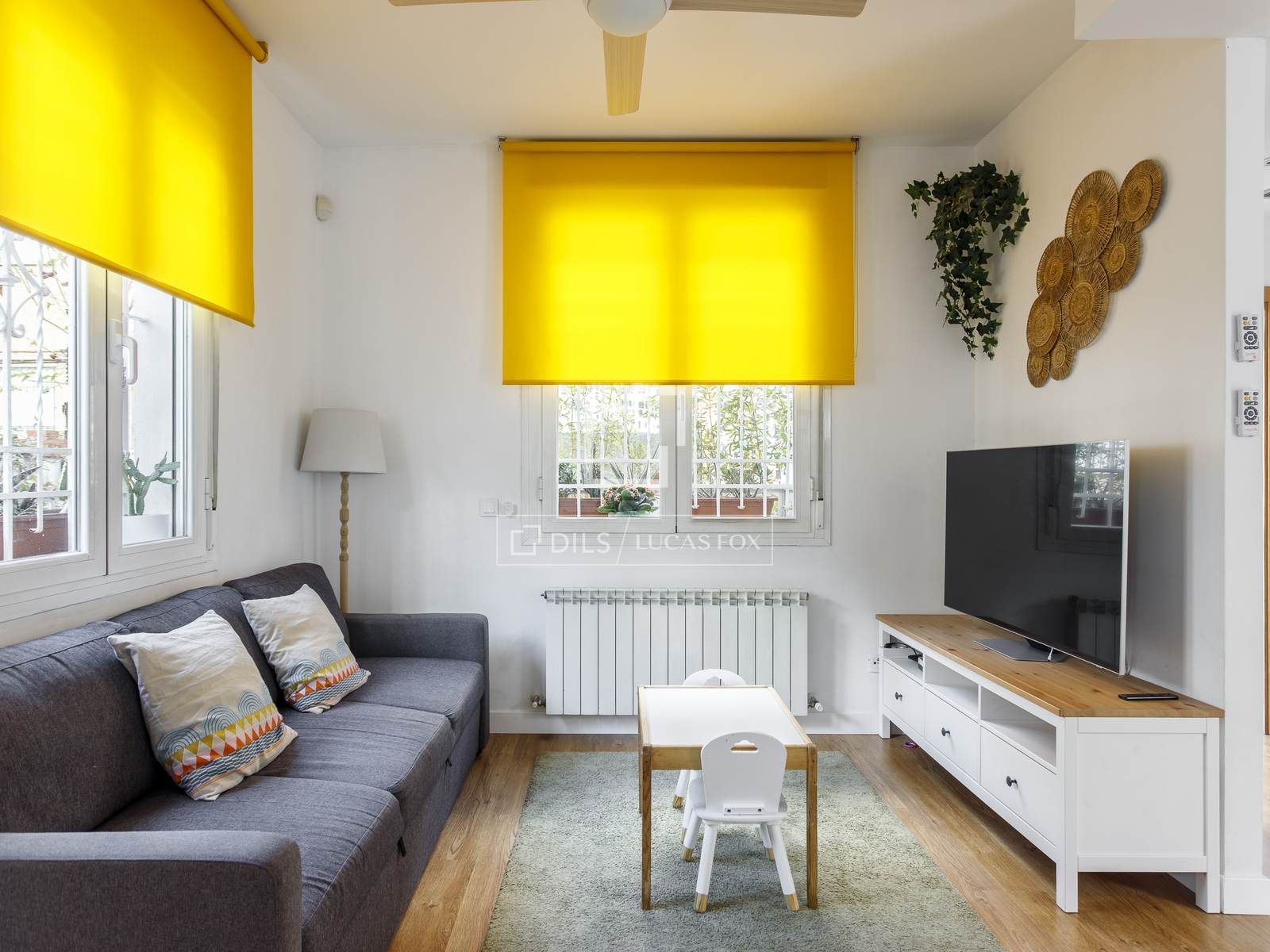 Sala de estar de Casa o chalet en venta en  Madrid Capital con Aire acondicionado, Calefacción y Terraza