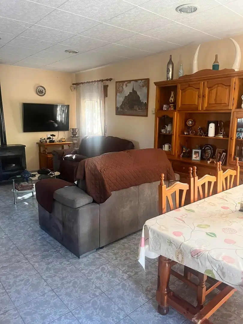 Sala de estar de Casa o chalet en venta en Aiguamúrcia con Jardín privado, Terraza y Trastero
