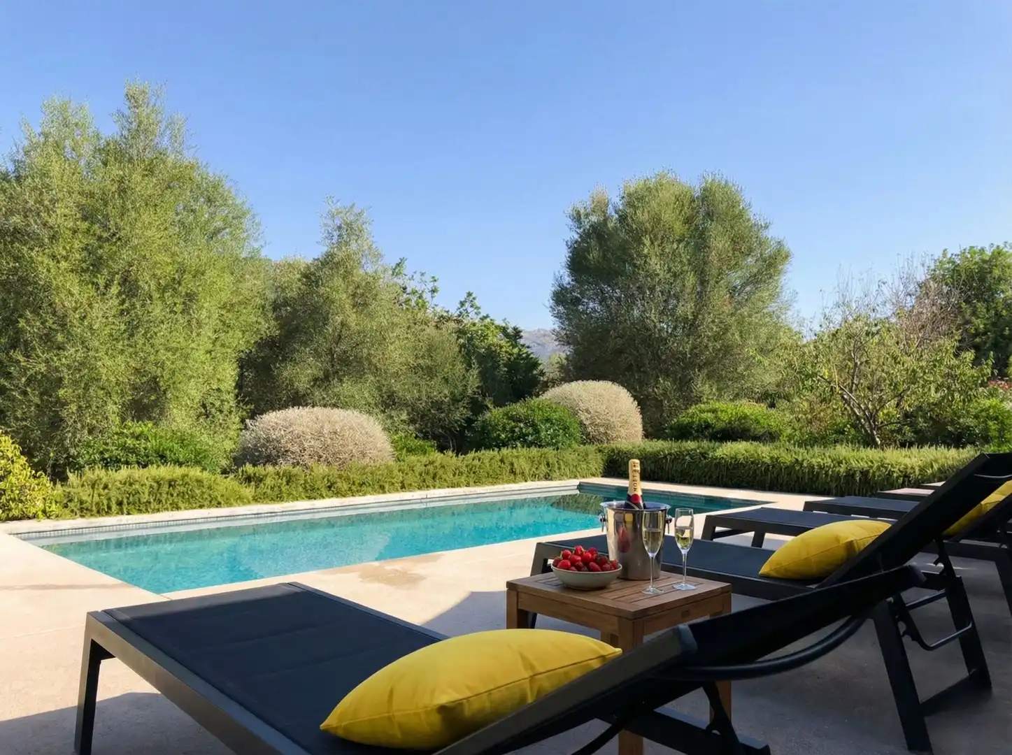 Terrace of Houses for rent in Campanet  with Heating, Private garden and Terrace