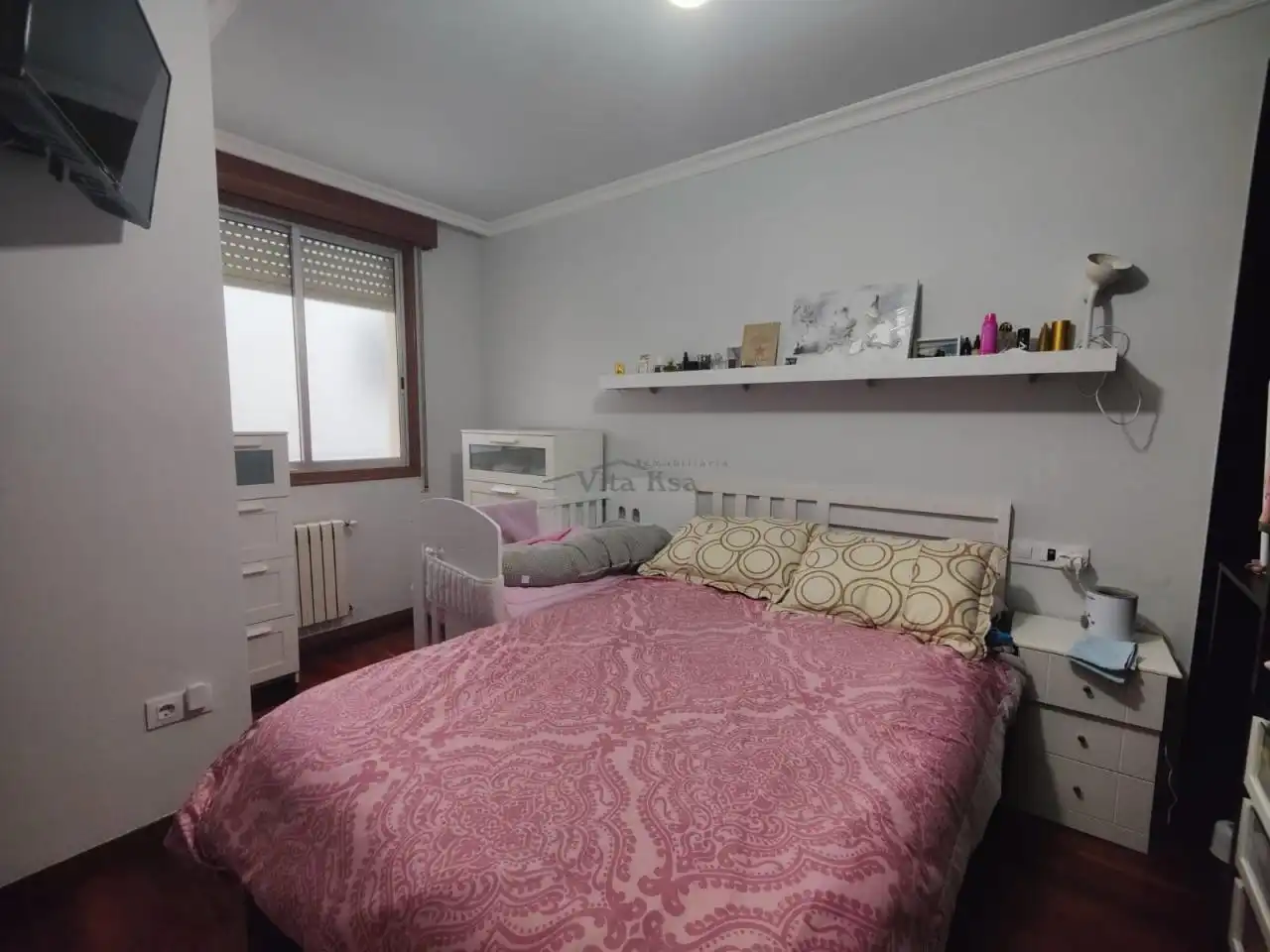 Bedroom of Flat for sale in Ourense Capital   with Heating, Storage room and Balcony