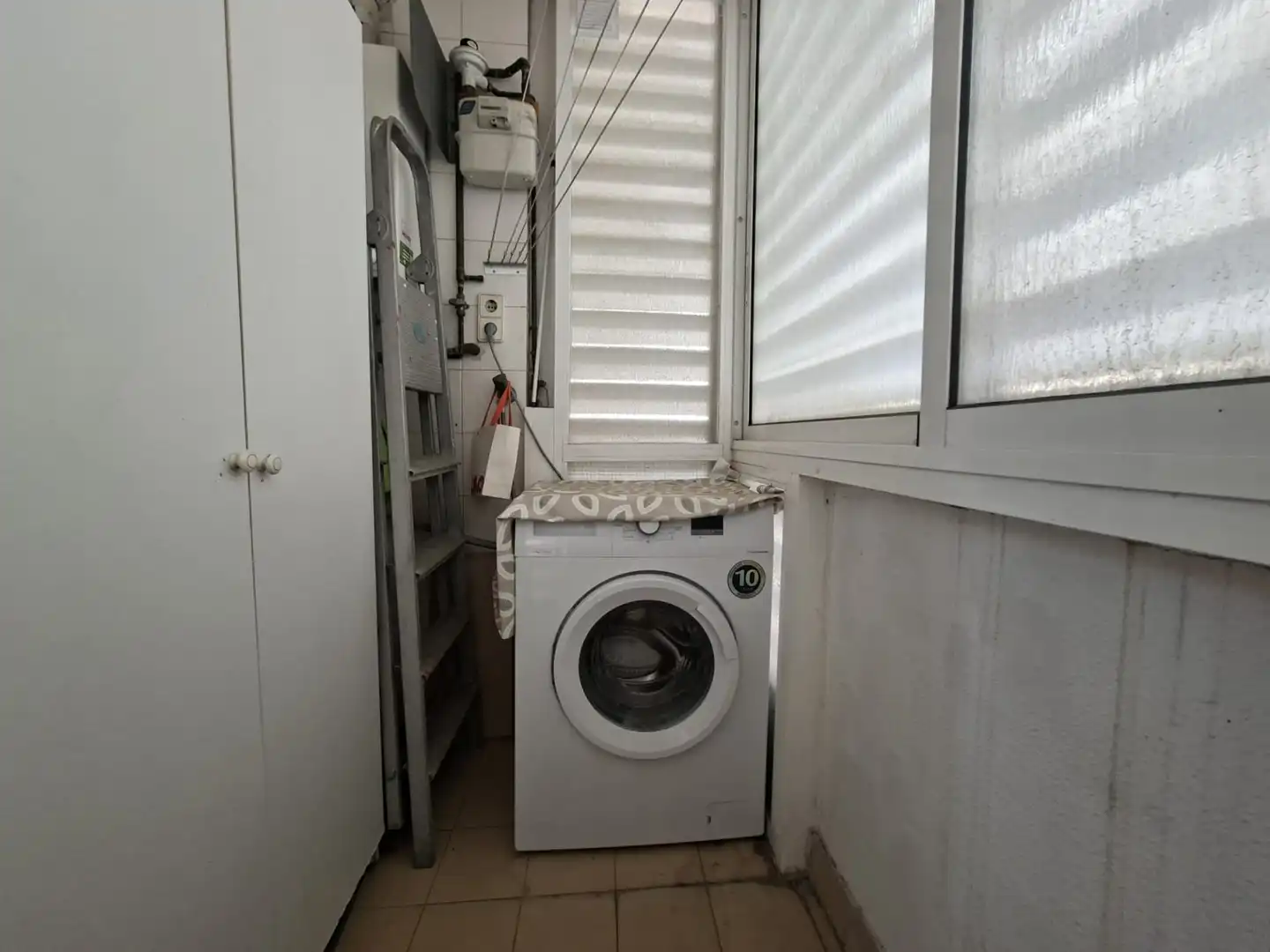 Balcony of Flat for sale in Badalona  with Air Conditioner, Heating and Terrace