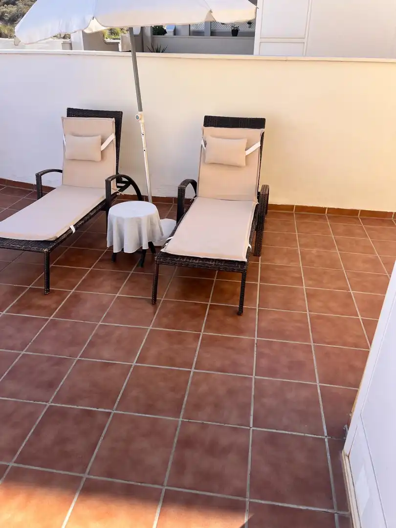 Terraza de Casa adosada en venta en Pulpí con Aire acondicionado, Jardín privado y Terraza