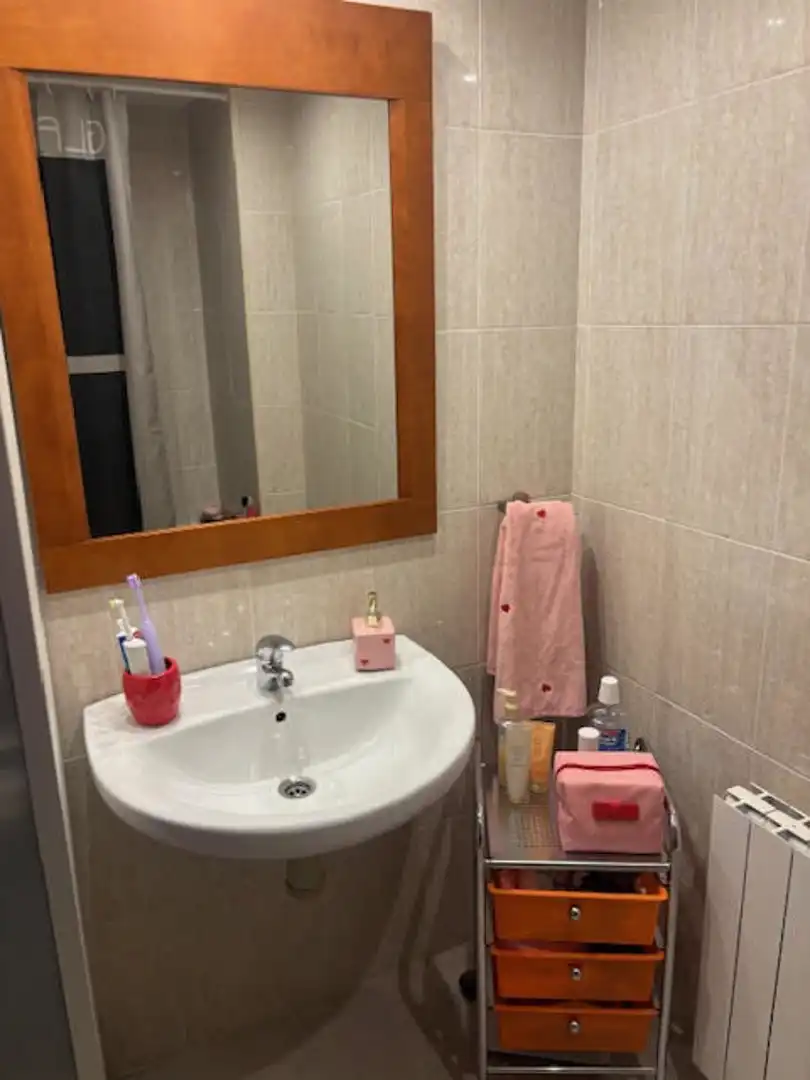Badezimmer von Wohnung zum Verkauf in Zaragoza mit Terrasse, Abstellraum und Möbliert