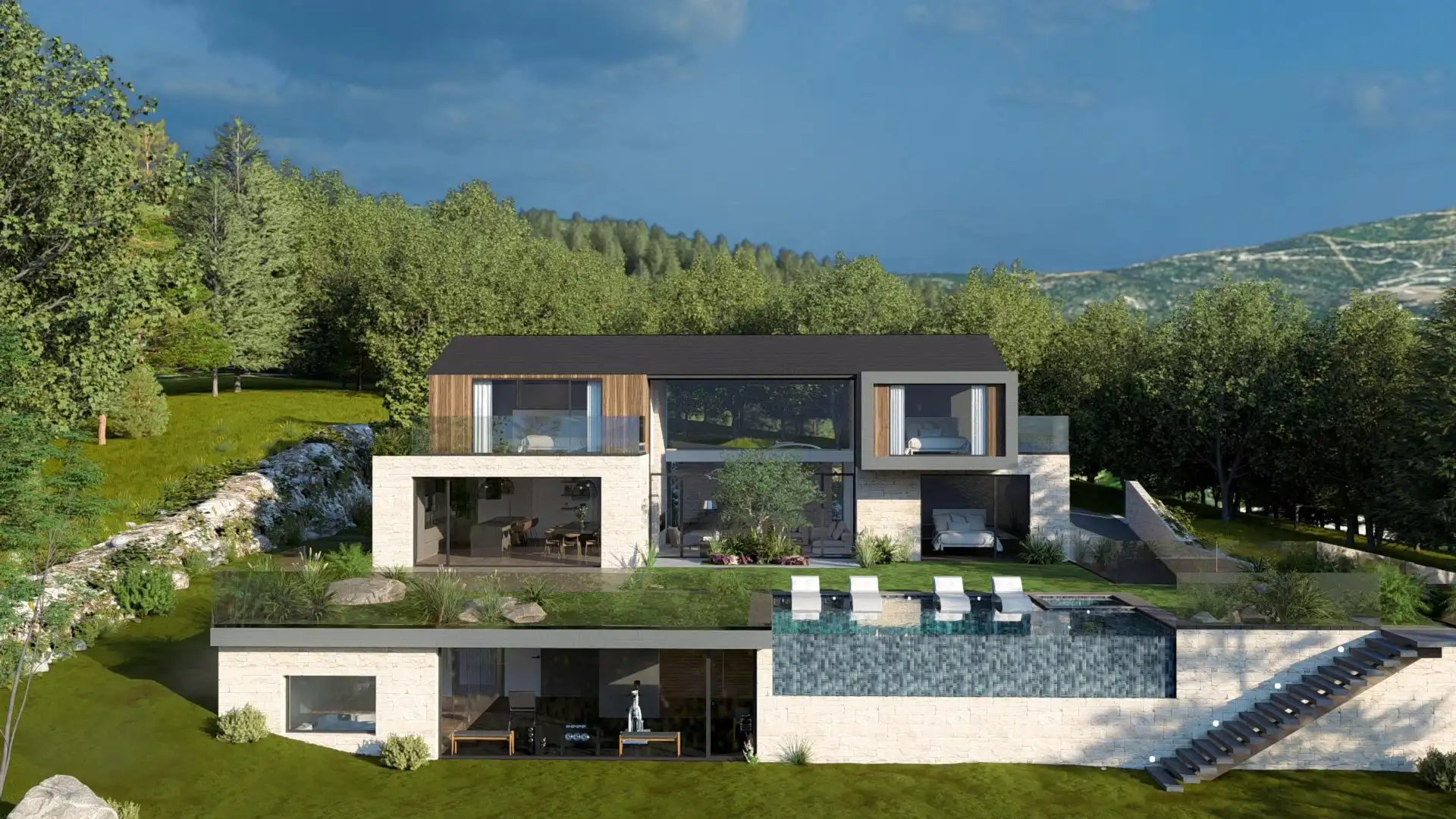 Vista exterior de Casa o chalet en venta en Montferrer i Castellbò con Piscina