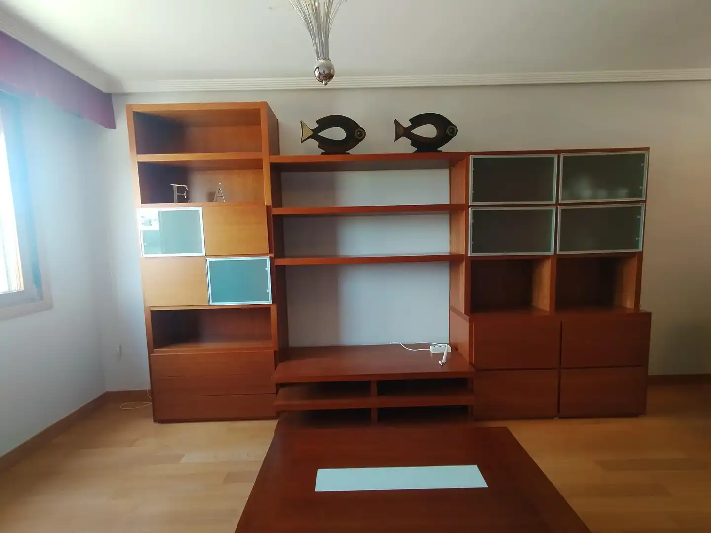 Sala de estar de Piso de alquiler en Valladolid con Calefacción, Parquet y Amueblado