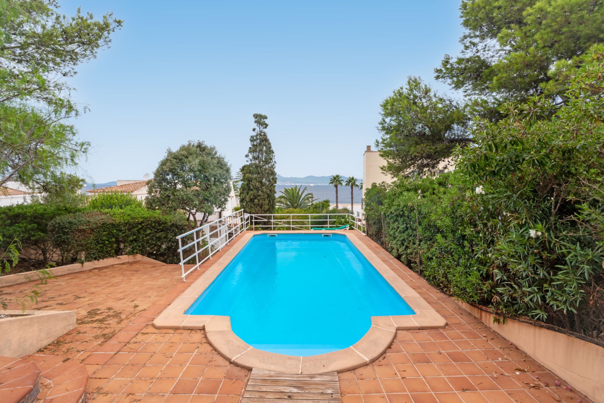 Swimming pool of Single-family semi-detached for sale in Llucmajor  with Air Conditioner, Heating and Private garden