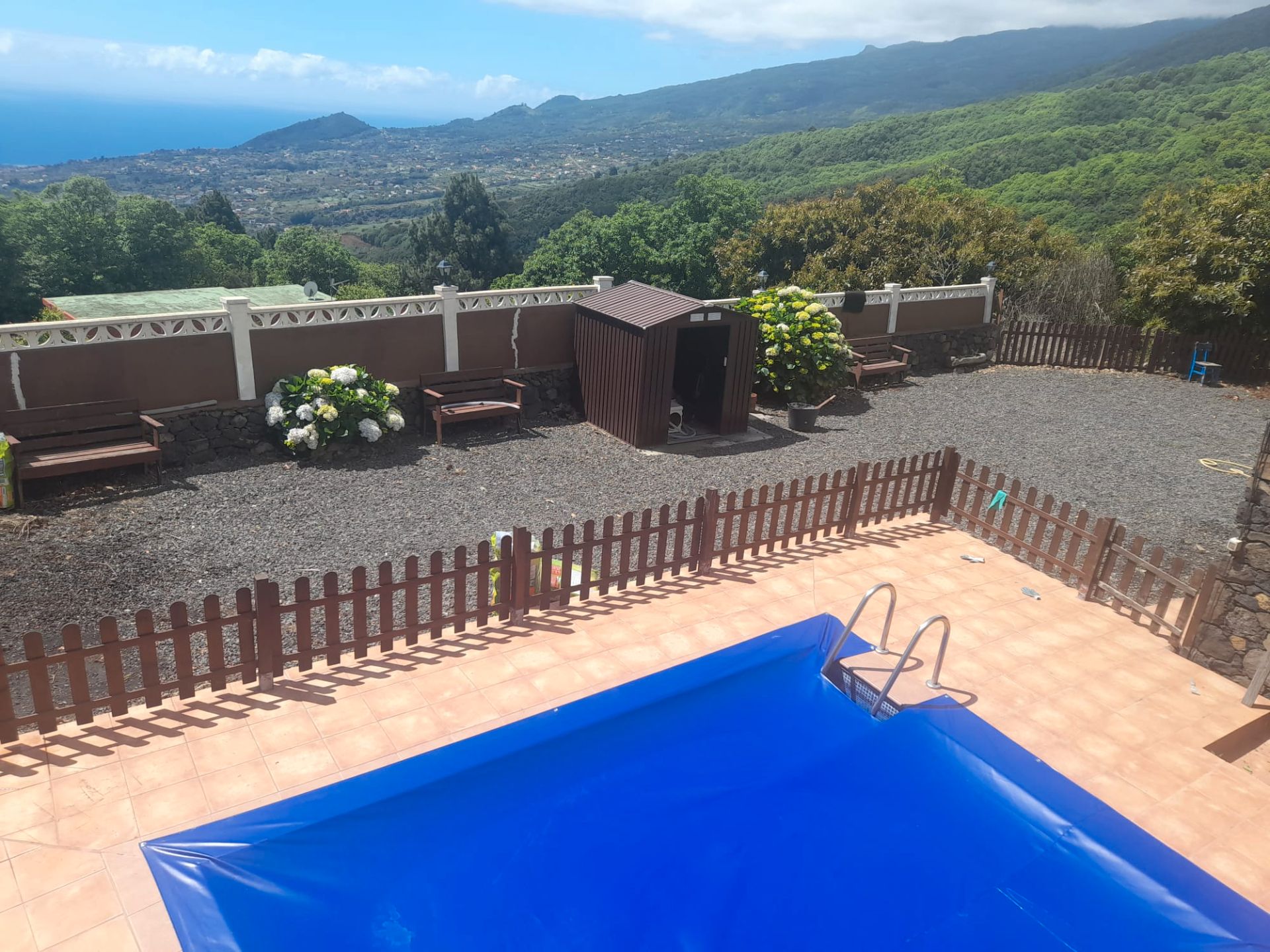 Swimming pool of House or chalet for sale in Breña Alta  with Private garden, Terrace and Swimming Pool