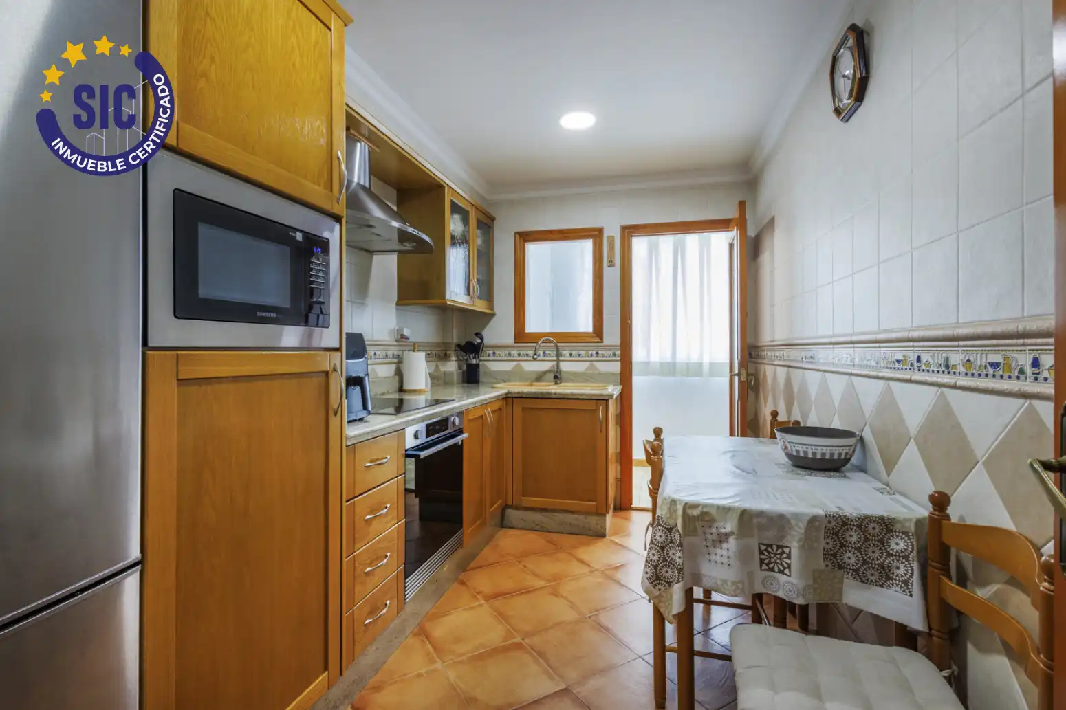 Cocina de Casa adosada en venta en Carlet con Terraza y Balcón